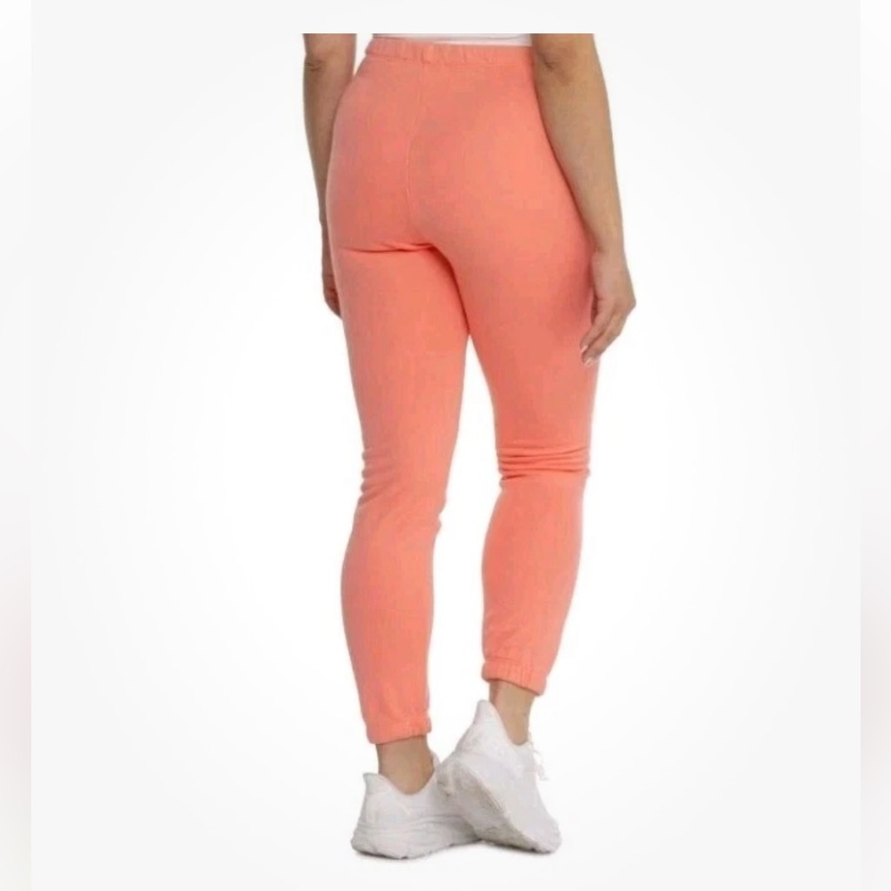 Spiritual Gangster Luna Gratitude Sweatpants Jogger Peach Pink Flamingo Large - Picture 7 of 7